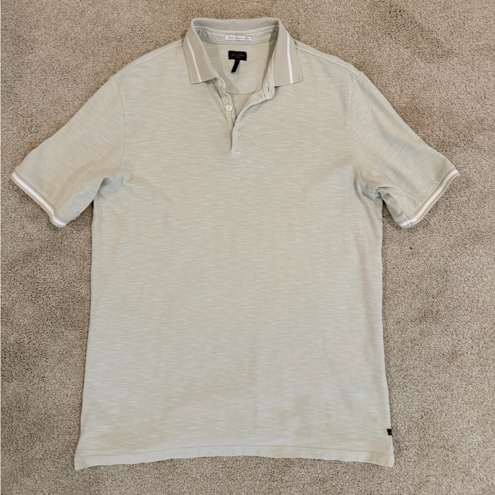Men's Tan Polo Shirt